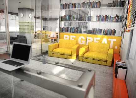 yellow in office