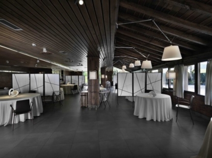 dark restaurant