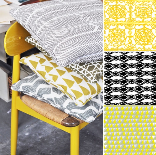 Yellow patterns