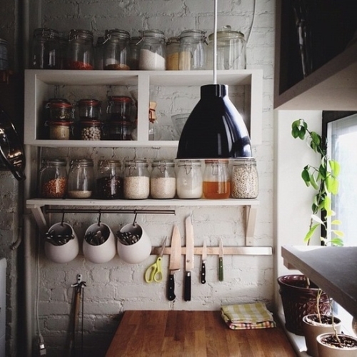 organized kitchen