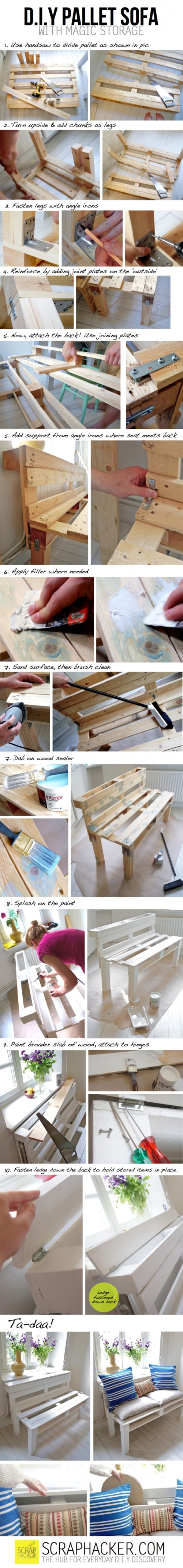 DIY sofa
