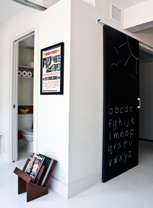 blackboard door