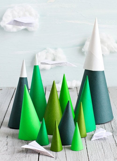 paper Christmas decorations