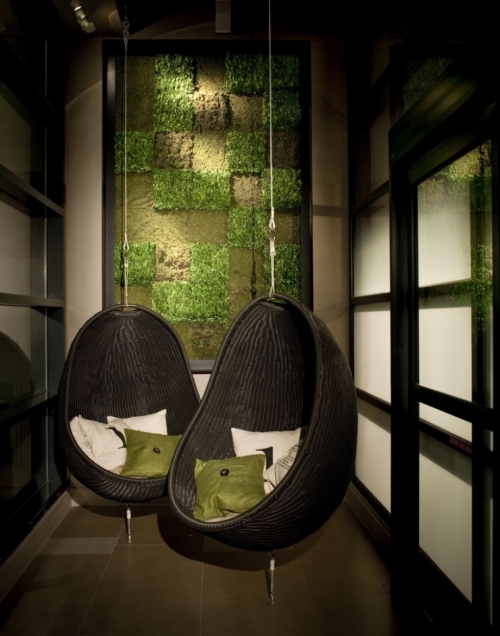Hanging chairs