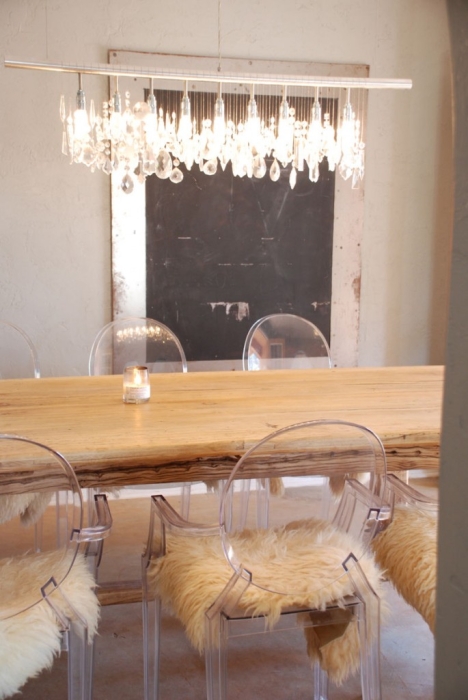 transparent chair