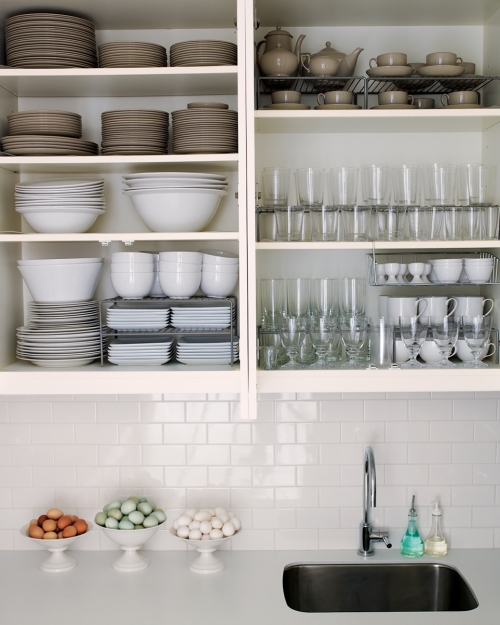 well organised kitchen