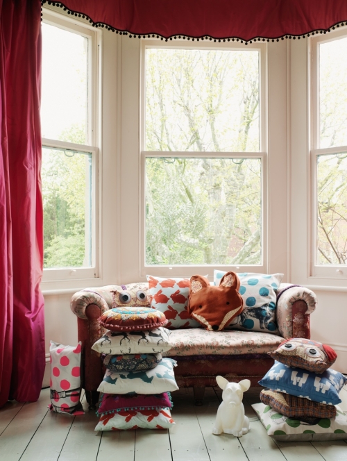 bunch of pillows