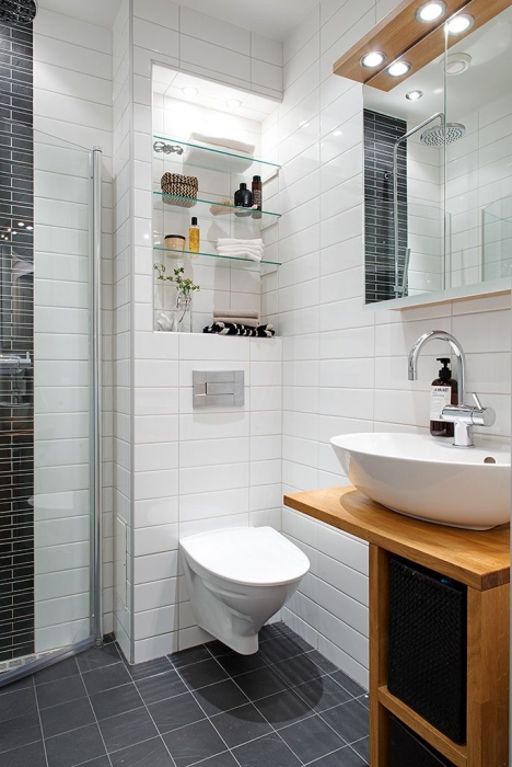 scandinavian bathroom