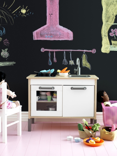 blackboard wall