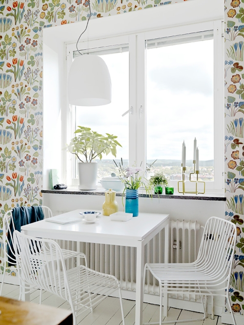 kitchen table near window