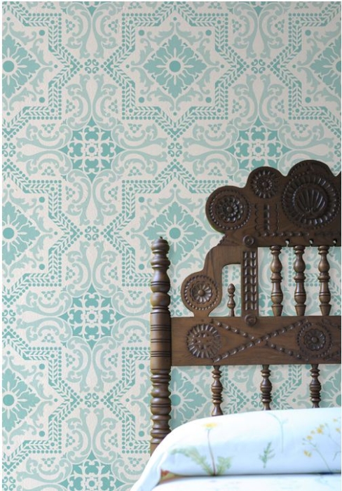 patterned wallpapers