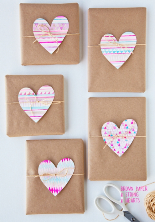 romantic gift wrapping