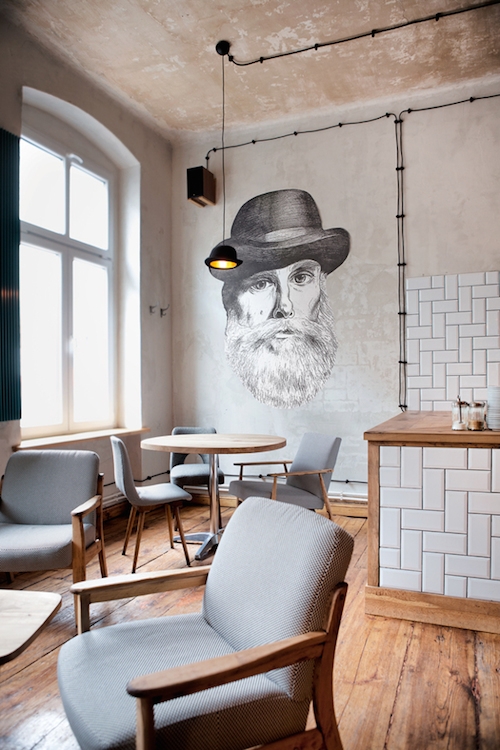 wall decor in restaurant