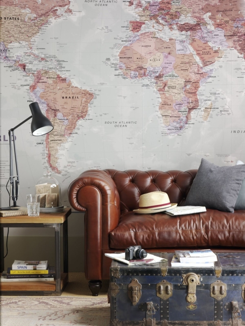 map wall