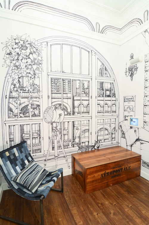 drawings in interior