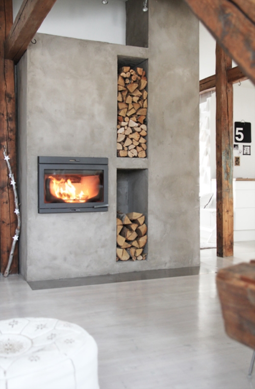 home fireplace