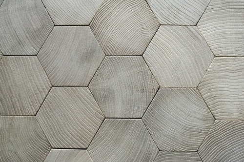 hexagon wooden floor