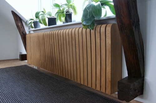 wooden radiator cover