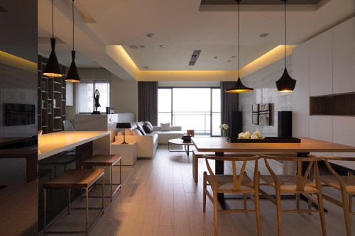 Modern flat interior