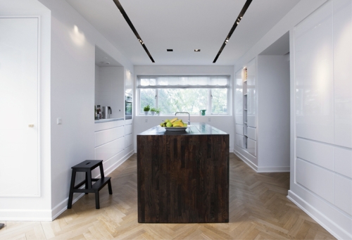 white kitchen