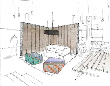 interior sketch
