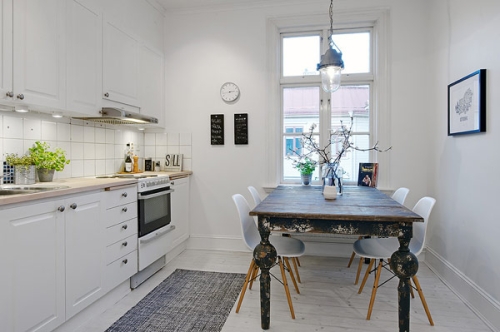 white kitchen