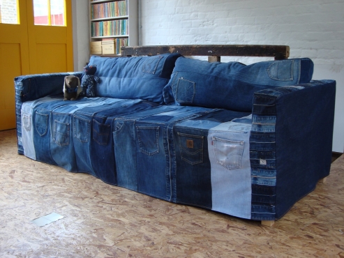 jeans sofa