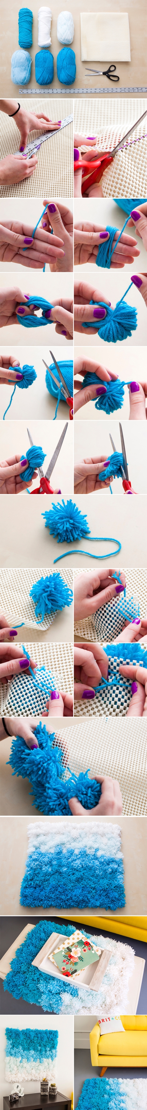 pom-pom carpet