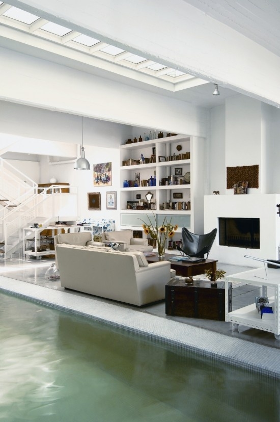 water in living room