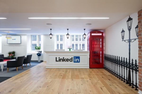 linkedin ofisas londone