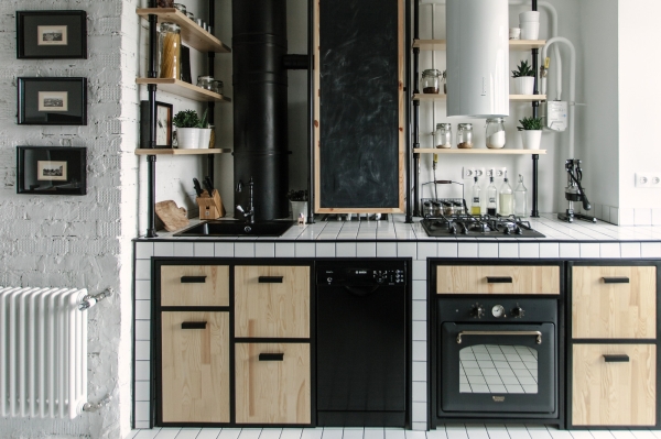industric style kitchen