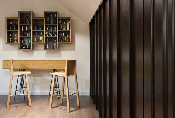 drinks shelves