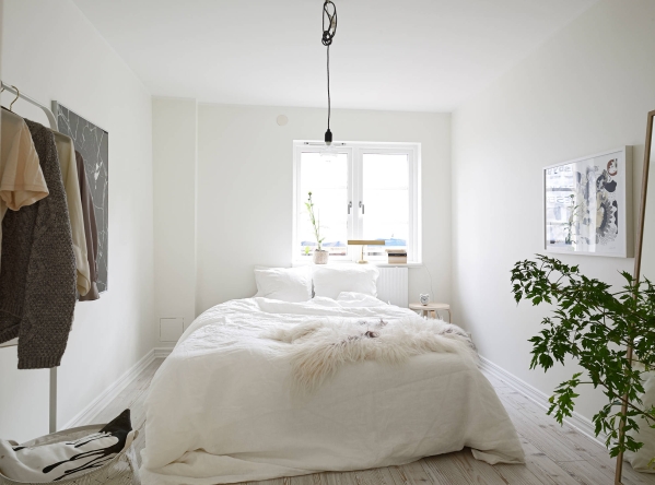 white bedroom