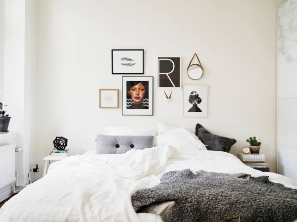 paitings in bedroom