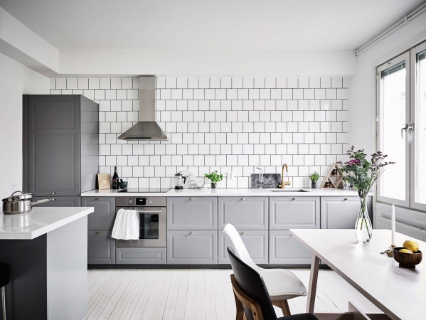 scandinavian kitchen style