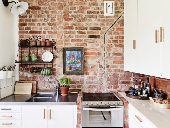 kitchen brick wall gallery photos Photos