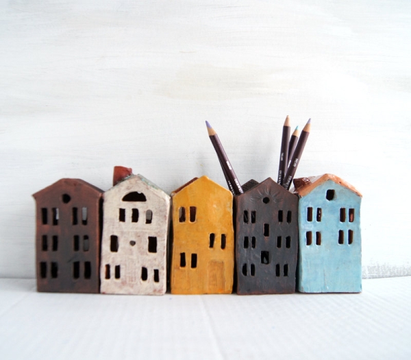 ceramic pencil holder
