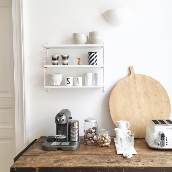 coffee maker place worktop