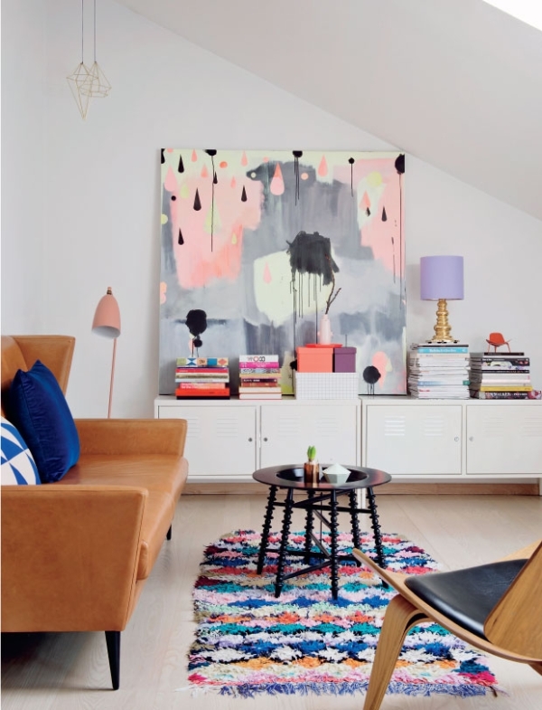 colorful interior