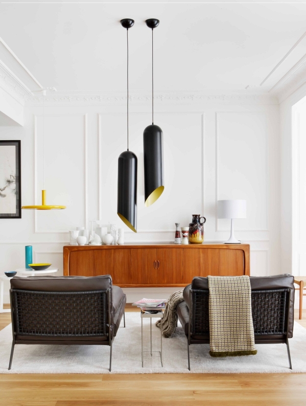 mid century modern interior