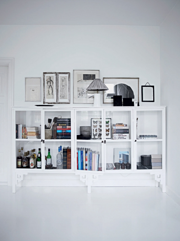 white cupboard