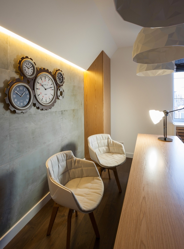 massive clock on the wall