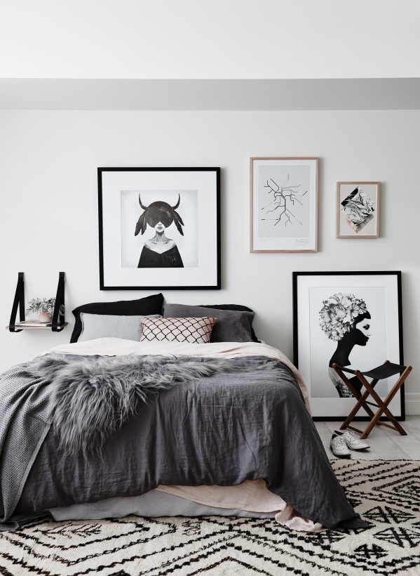 grey bedroom