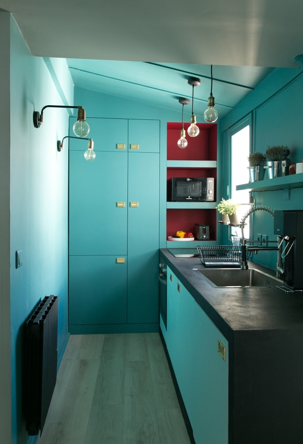 electric green interior