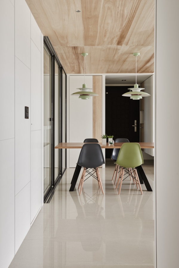 wooden ceiling