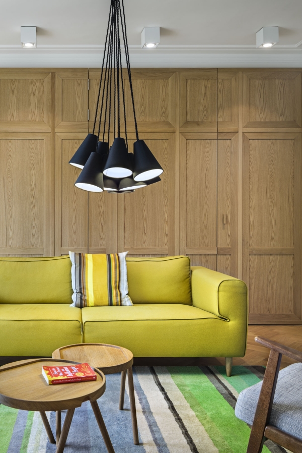 bright sofa