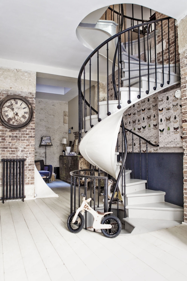 spiral stairs