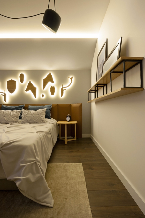 modern bedroom interior