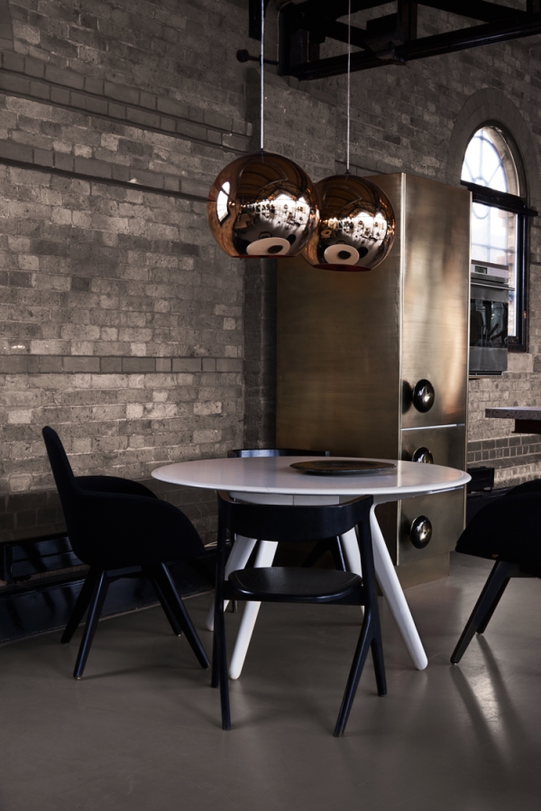 modern interior copper shades