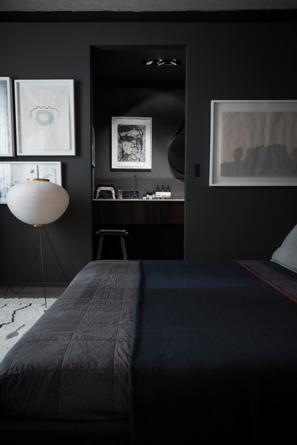 dark bedroom